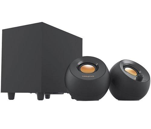 רמקולים Black Creative Pebble Plus 2.1 USB