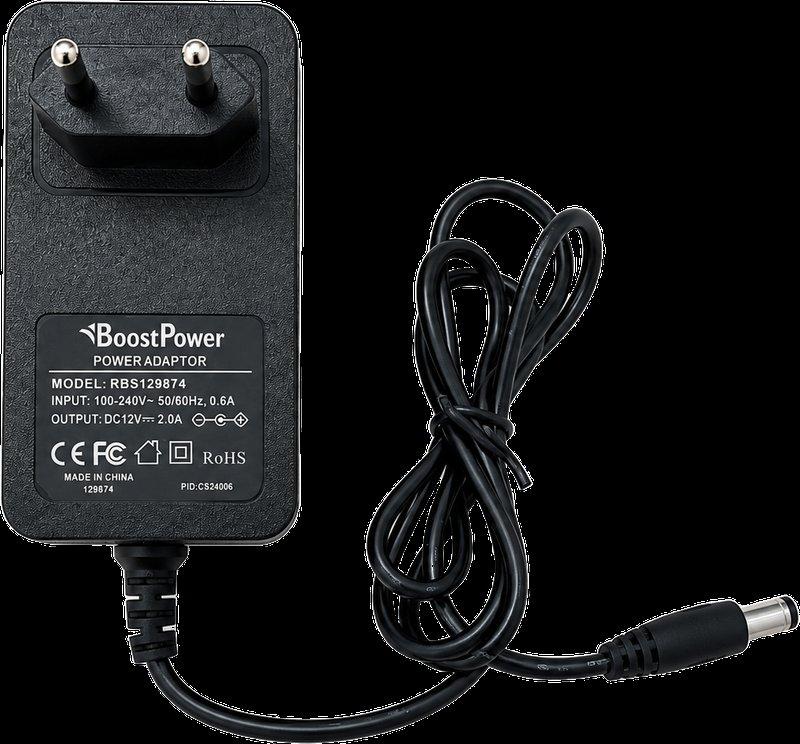 ספק כח לקיר ממותג אוניברסלי 12V/2A