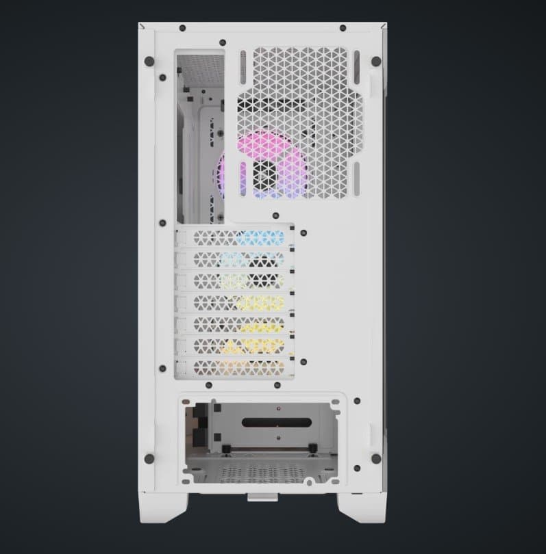 מארז Corsair 3000D RGB AIRFLOW Mid Tower CASE White