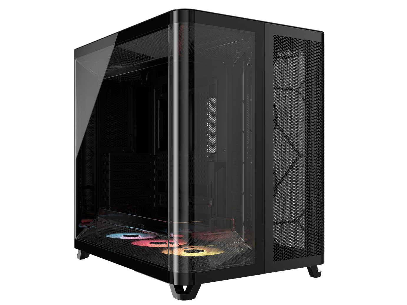 מארז CORSAIR AIR 5400 RS-R ARGB Triple Chamber 3x Fans Include Bl