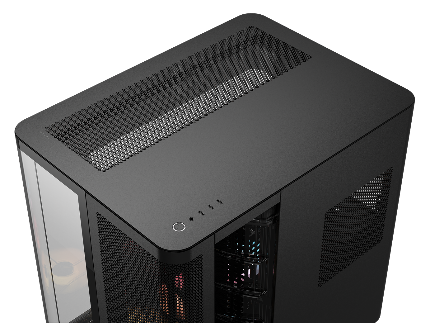 מארז CORSAIR AIR 5400 RS-R ARGB Triple Chamber 3x Fans Include Bl