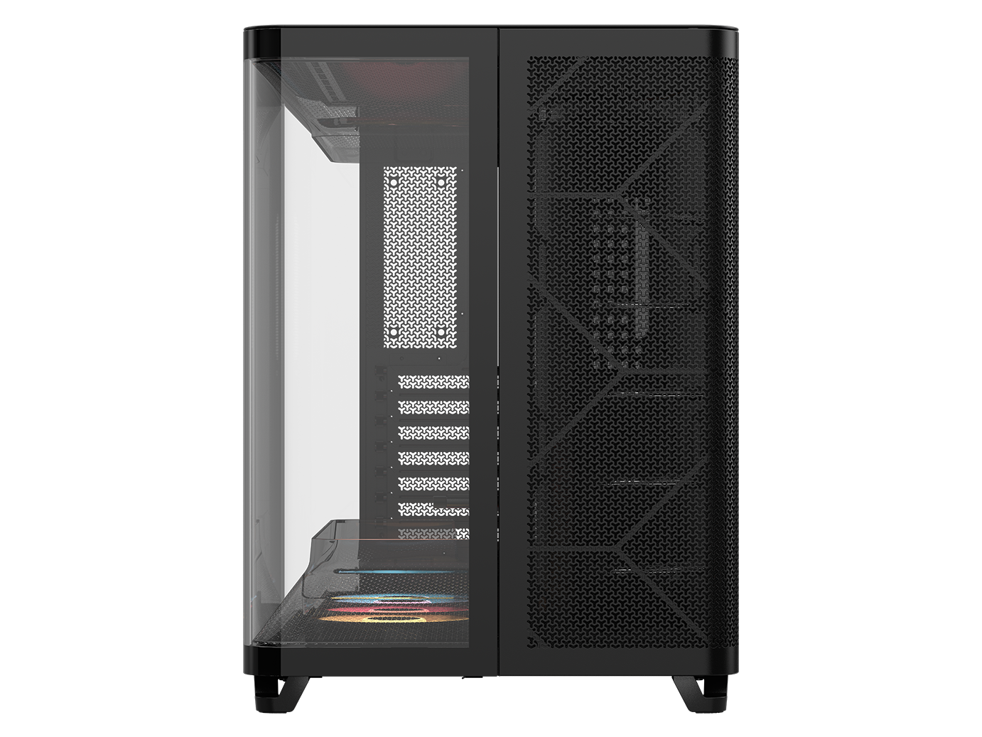 מארז CORSAIR AIR 5400 RS-R ARGB Triple Chamber 3x Fans Include Bl