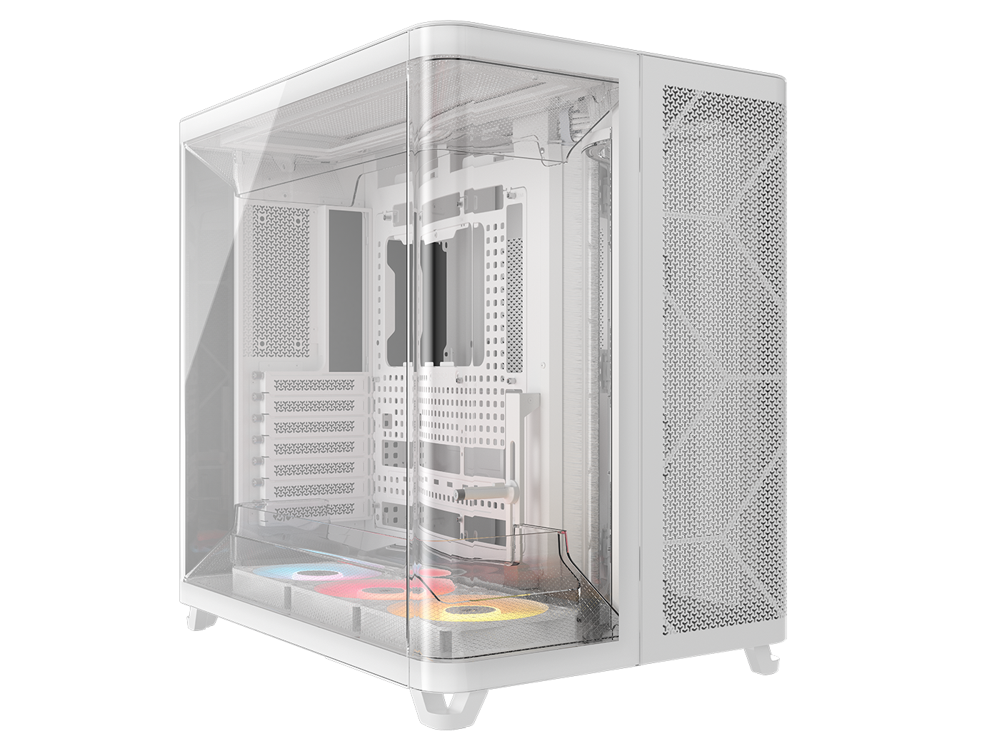 מארז Corsair AIR 5400 RS-R ARGB E-ATX 3XUSB 3.2 Type-C White