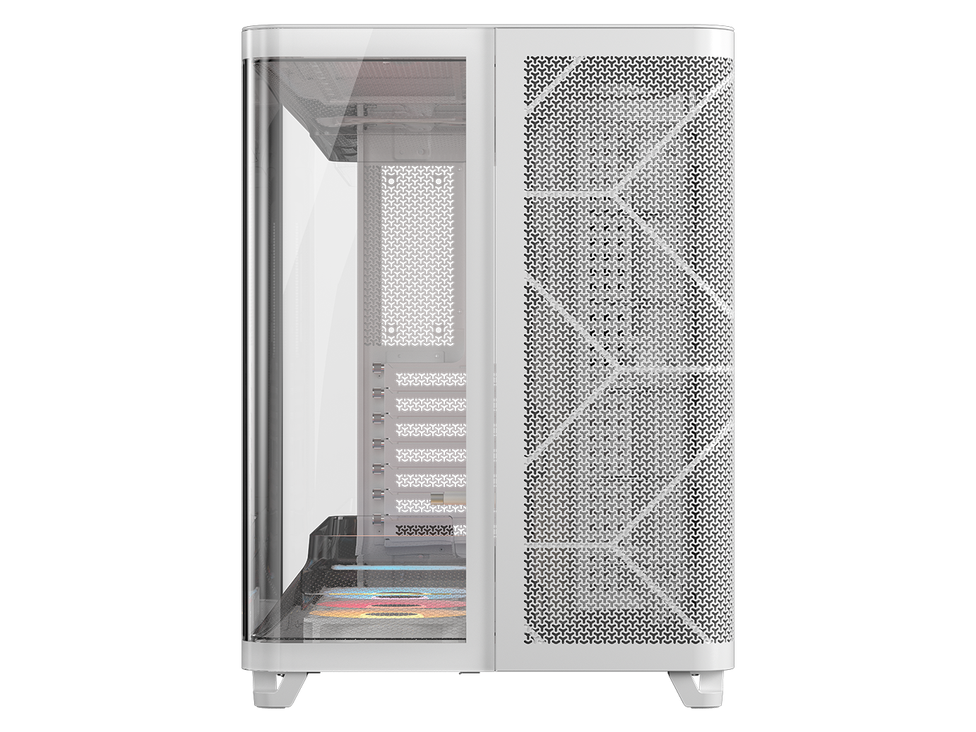 מארז Corsair AIR 5400 RS-R ARGB E-ATX 3XUSB 3.2 Type-C White