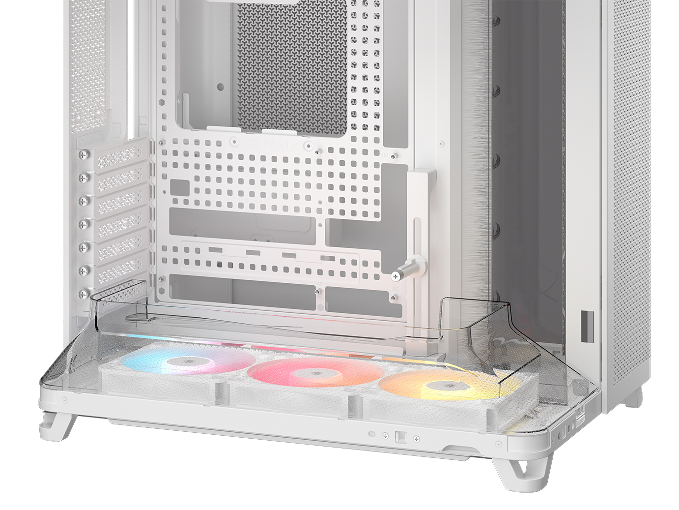 מארז Corsair AIR 5400 RS-R ARGB E-ATX 3XUSB 3.2 Type-C White