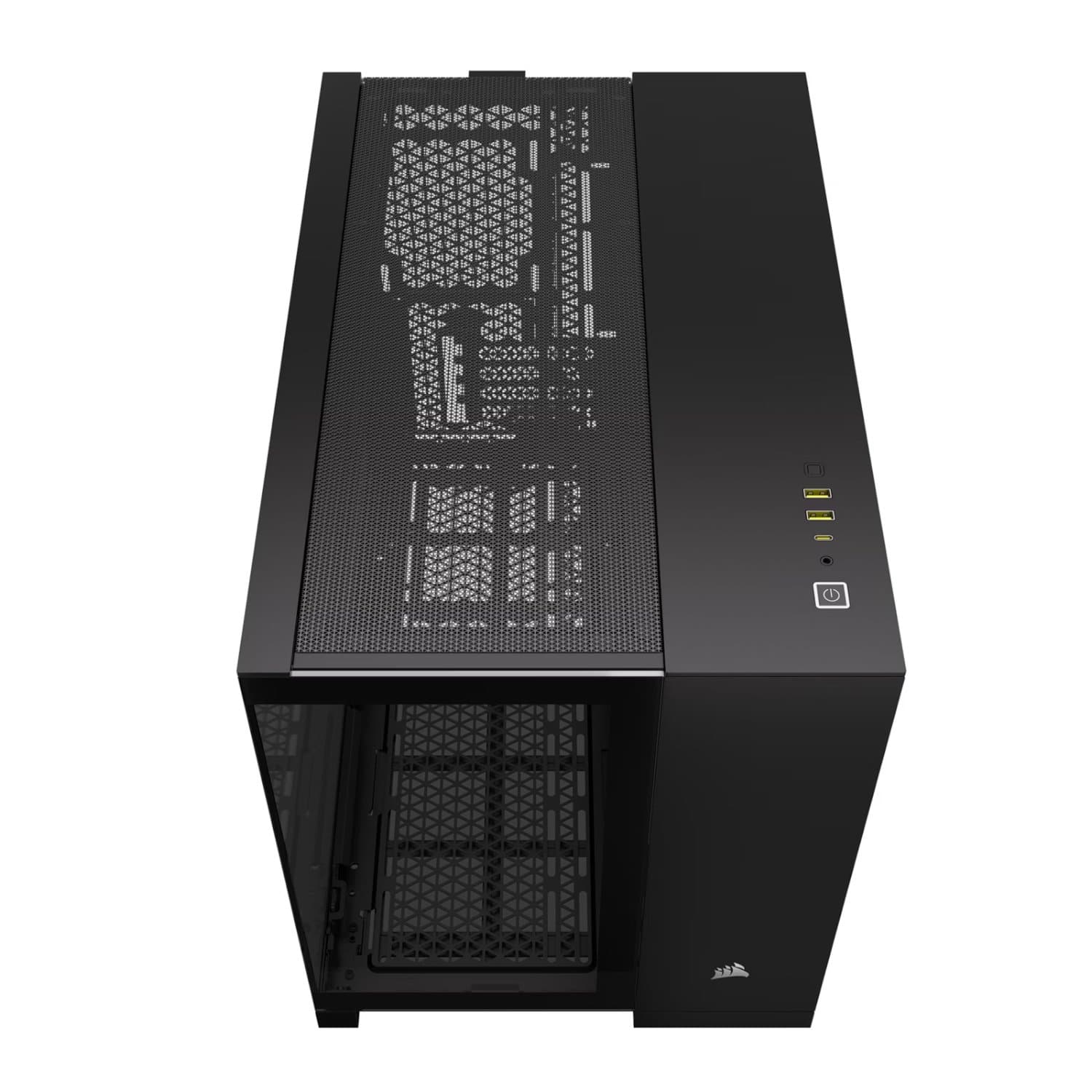 מארז Corsair 2500X Mini-Tower mATX Tempered Glass NO FANS