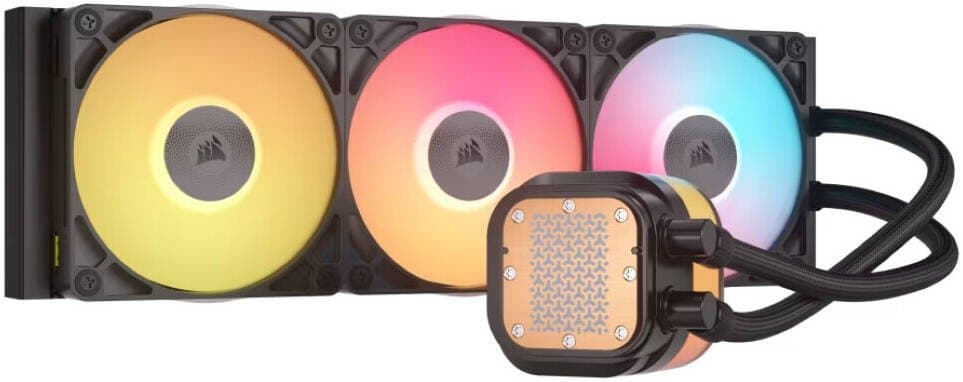 קירור נוזלי Corsair iCUE TITAN 360 RX RGB Black 360mm AIO