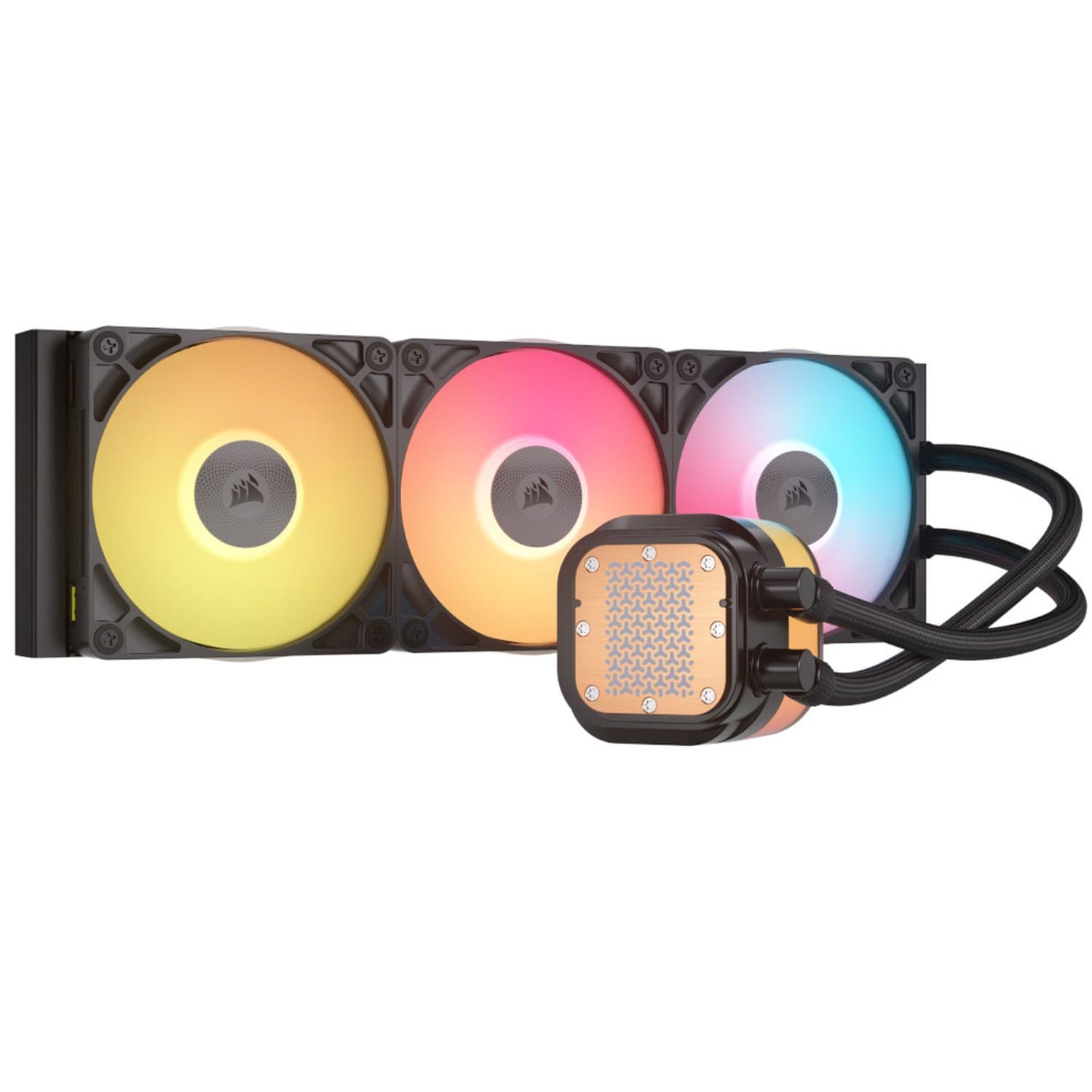 קירור נוזלי Corsair iCUE TITAN 360 RX LCD Balck 360mm AIO