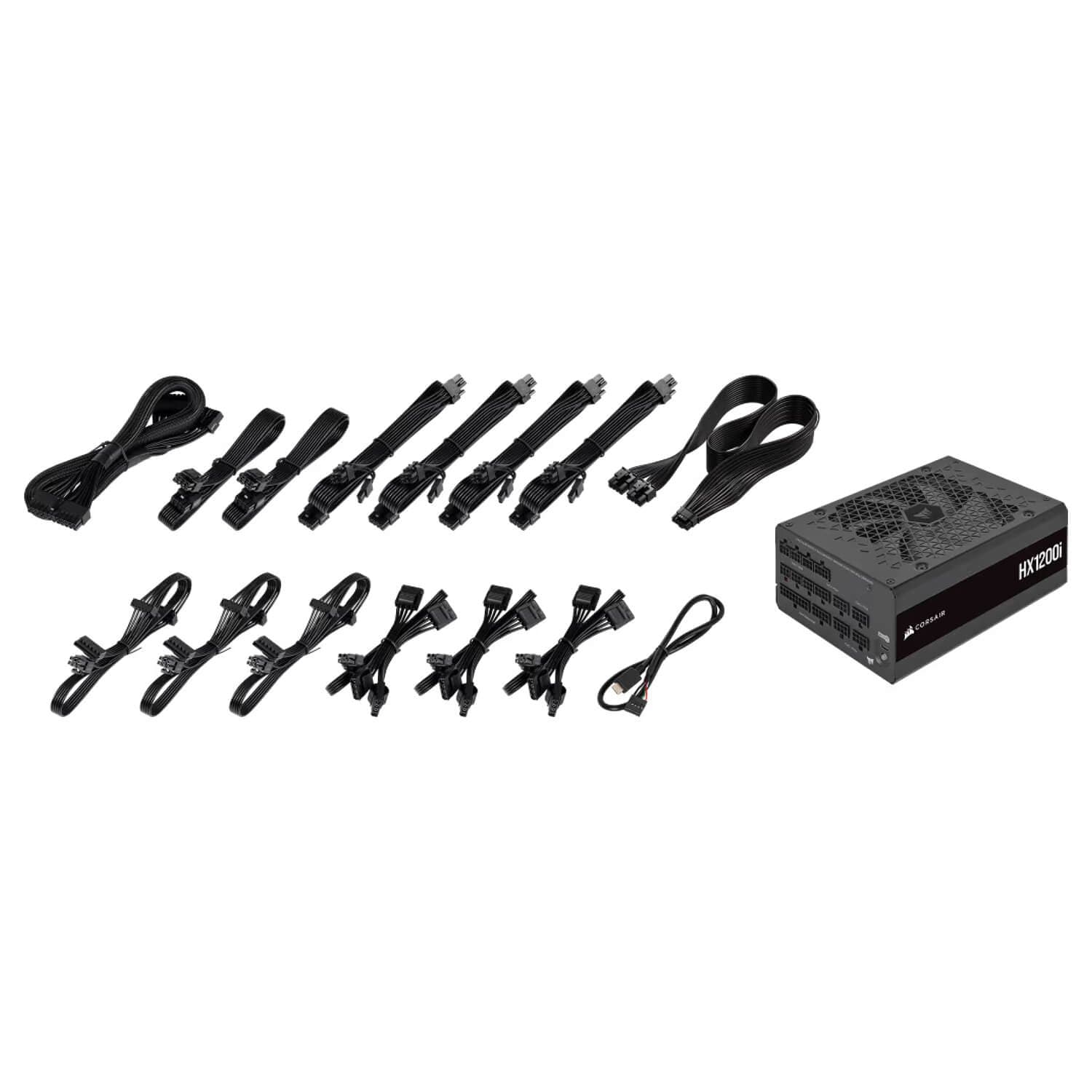 ספק שקט Corsair HX1200i Fully Modular Platinum ATX 3.0 PCI-E 5.0