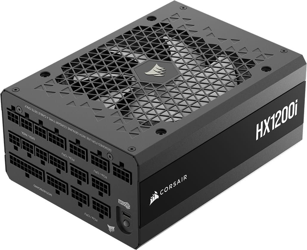 ספק Corasir HX1200i ATX3.1 Full modular 80Plus Platinum Black