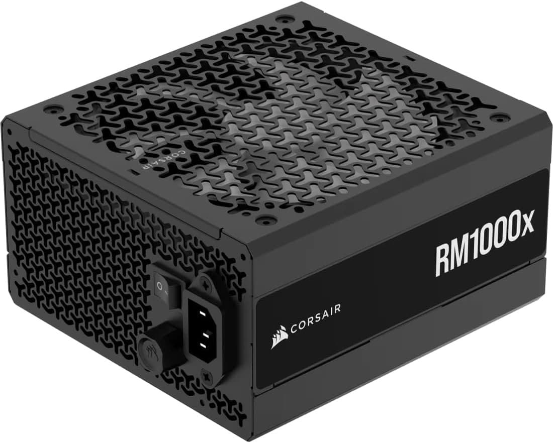 ספק Corsair RM1000X ATX3.1 Fully modular 80Plus Gold Black