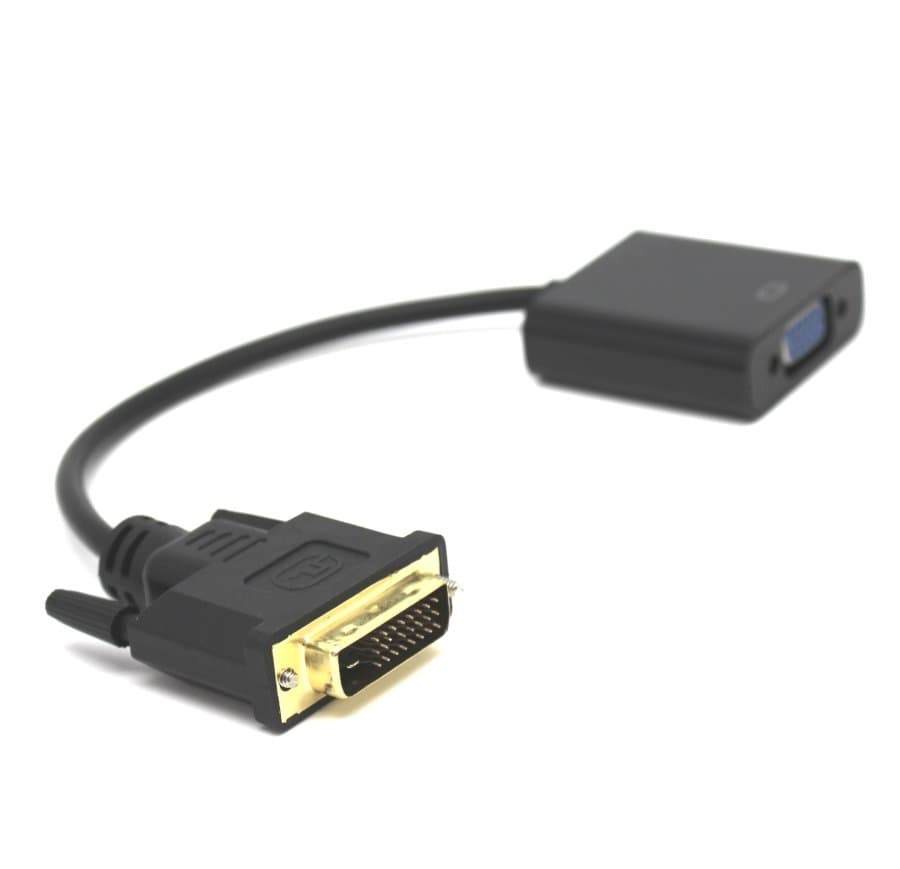 מתאם DVI TO VGA digital