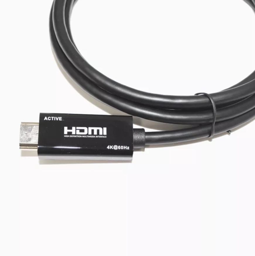 כבל אקטיבי DP ל-HDMI תומך עד 4K 60hz אורך 1.8 מטר חד כיווני