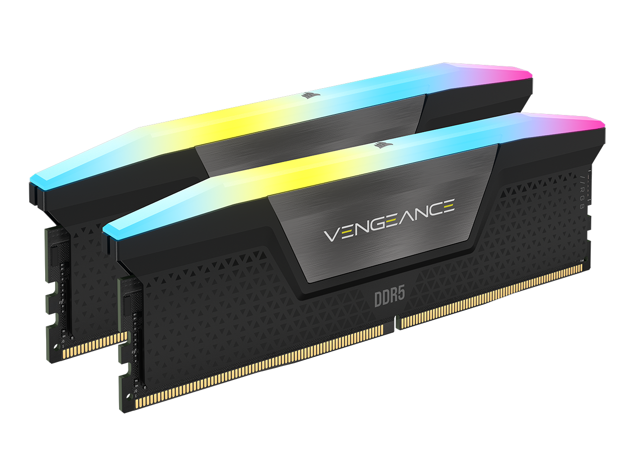 ז. לנייח CORSAIR VENGEANCE RGB 32GB 2x16GB DDR5 6000MHz C36