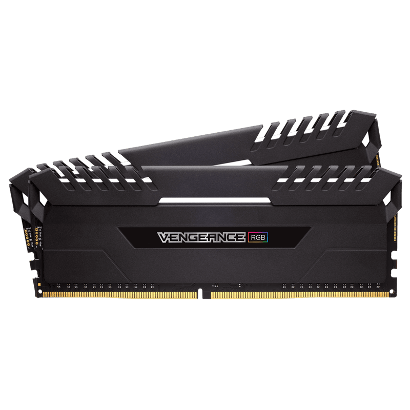 זכרון קיט לנייח CORSAIR Vengeance RGB RS 2X16 32GB DDR4 3200 CL16