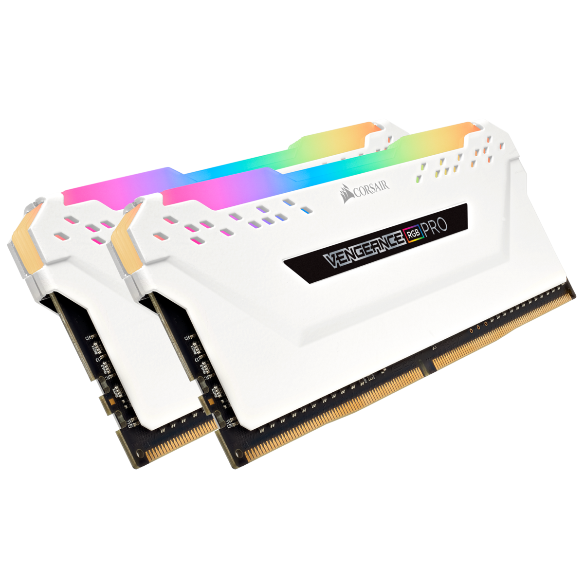 ז. לנייח Corsair DDR4 Vengeance RGB Pro 32GB 2X16 3200MHZ White