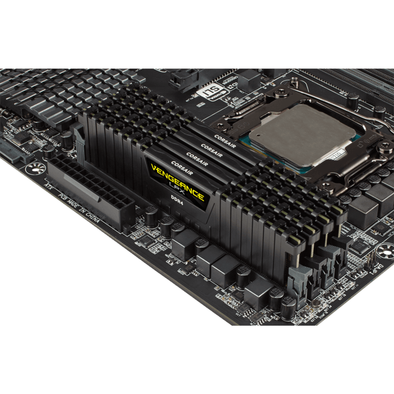 זכרון לנייח Corsair VENGEANCE LPX 64GB 4X16 3200Mhz C16 INTEL XMP