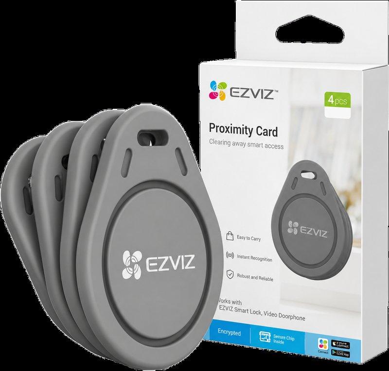 כרטיס RFID למוצרי EZVIZ  בלבד 4 יח באריזה