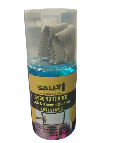 ספריי ניקוי מסכים LCD + מטלית 200 מ"ל