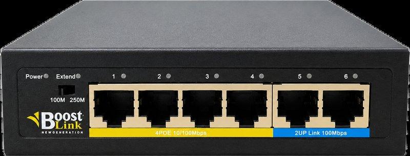 רכזת 4 פורט גיגה POE - 60W