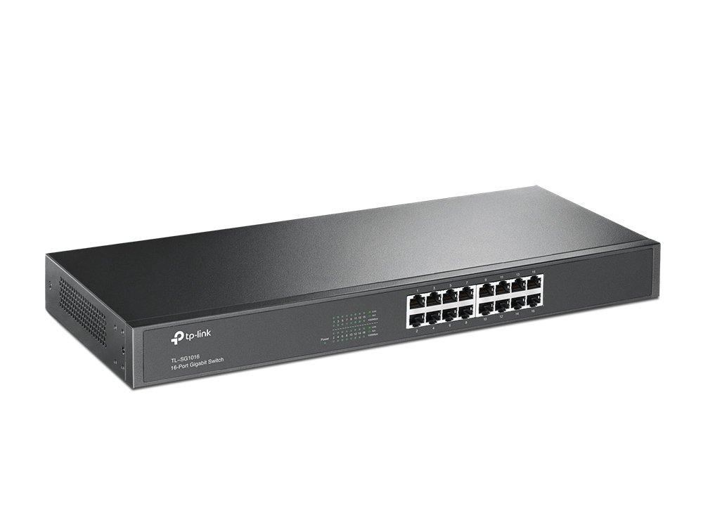 סוויץ' TPLINK TL-SG1016 16 PortDesktop&Rackmount Switch 1G