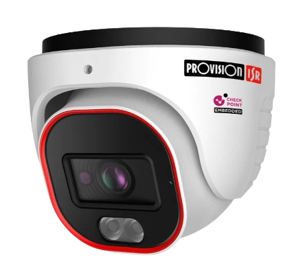 מצלמת כיפה PROVISION DH-320IPSN-28 2MP IP FIXED LENSE POE 2.8mm
