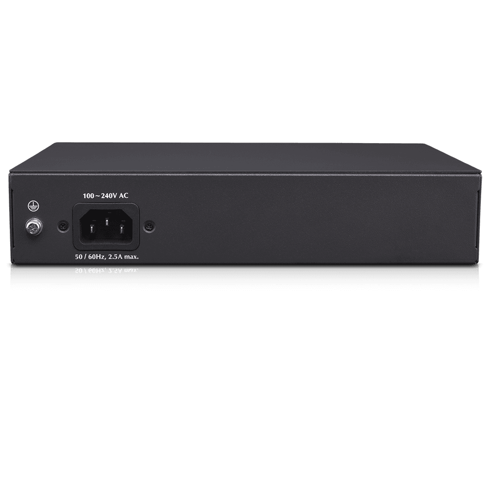 מתג Provision 8PORT POE Switch 10/100 incl 2 Uplink