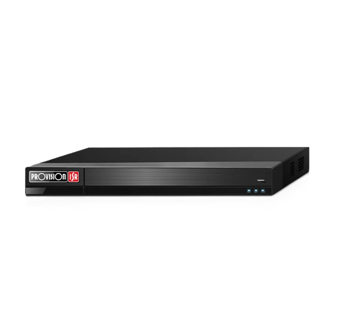 מכשיר הקלטה Provision NVR 16400PFAN POE Up to 12MP 4K 2TB disk 1U