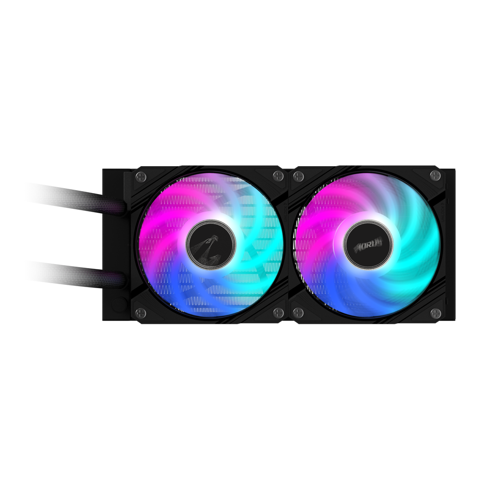 קירור נוזלי כפול Gigabyte AORUS WATERFORCE II 240 AIO 240mm ARGB