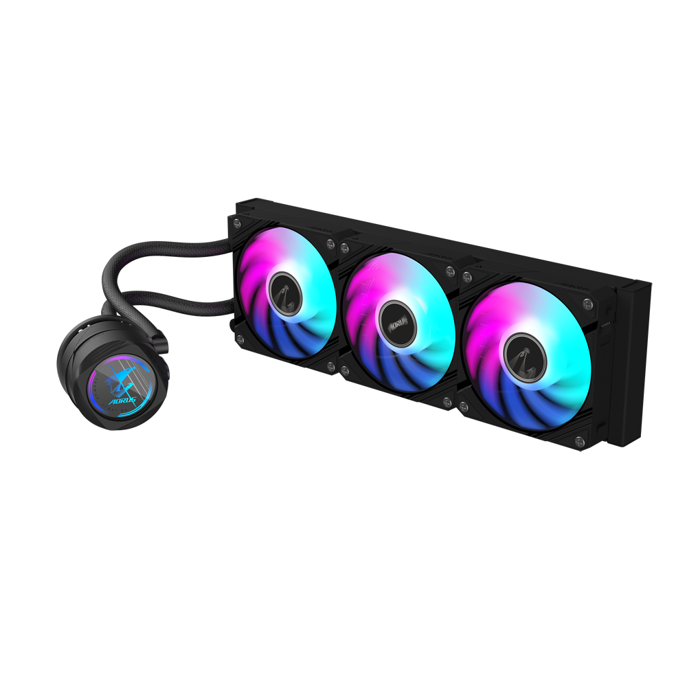 קירור נוזלי משולש Gigabyte AORUS WATERFORCE II 360 AIO ARGB REV2