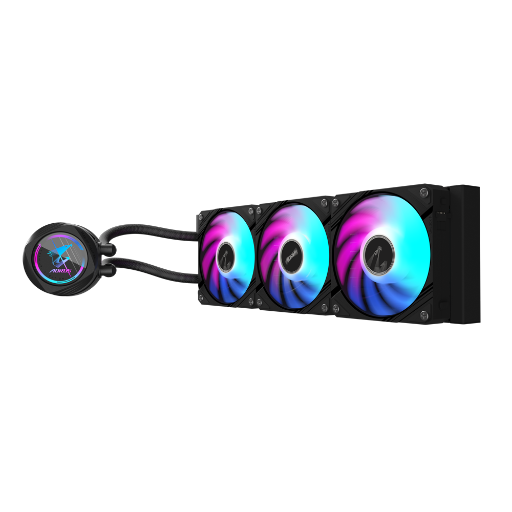 קירור נוזלי משולש Gigabyte AORUS WATERFORCE II 360 AIO ARGB REV2