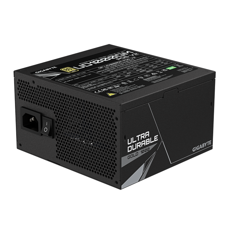 ספק Gigabyte UD1000GM PG5 1000W V2 PCIE 5.1 ATX 3.1 80 PLUS Gold