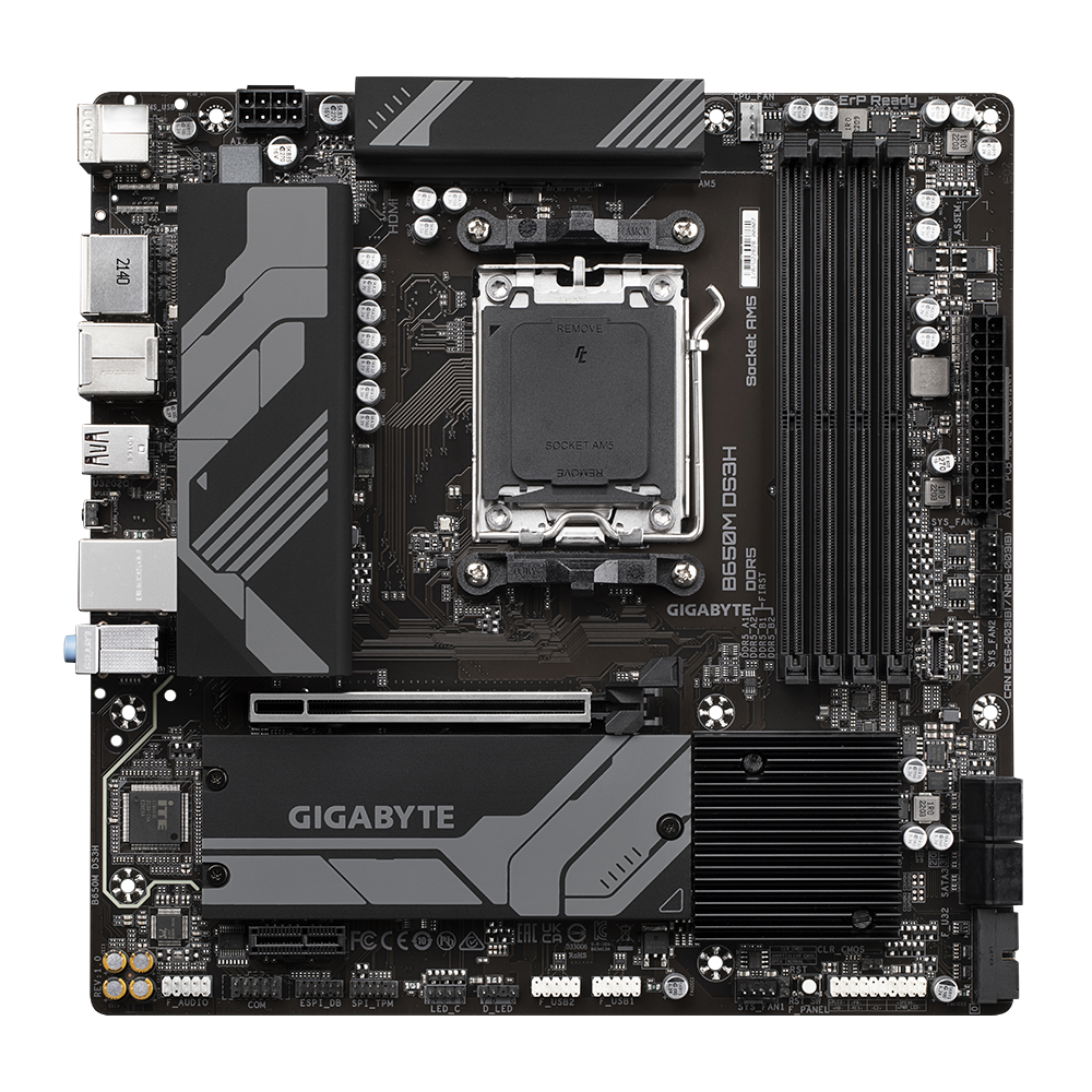 לוח Gigabyte B650M DS3H rev1.3 AM5 AMD CPU Micro-Atx DDR5