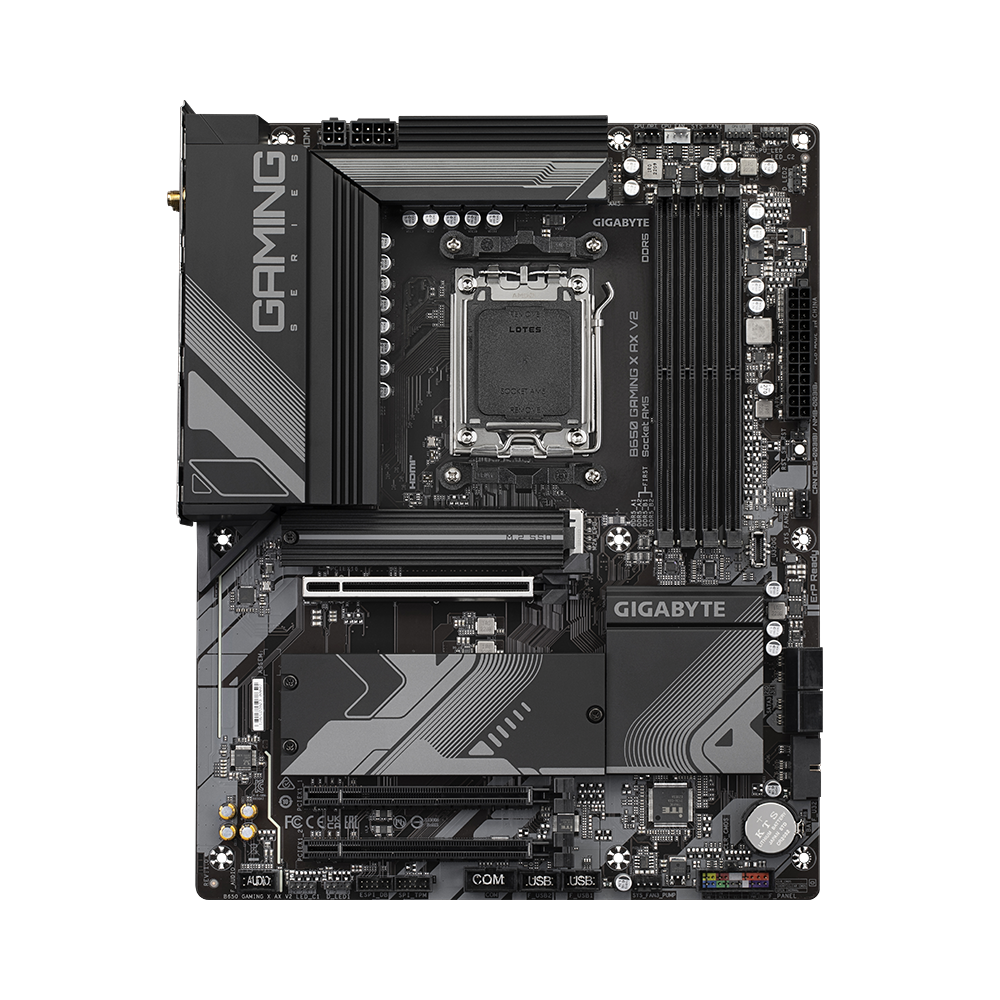 לוח Gigabyte B650 Gaming X AX V2 ATX WIFI BT AMD Zen4 AM5 DDR5