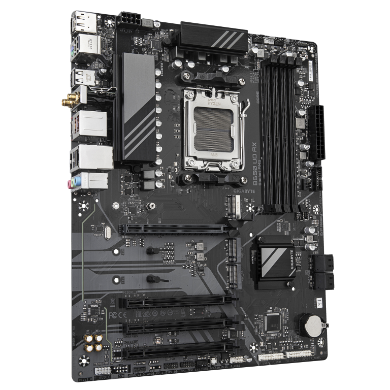 לוח אם Gigabyte B650 UD AX AMD AM5 Wifi 6 PCIE 5.0 DDR5