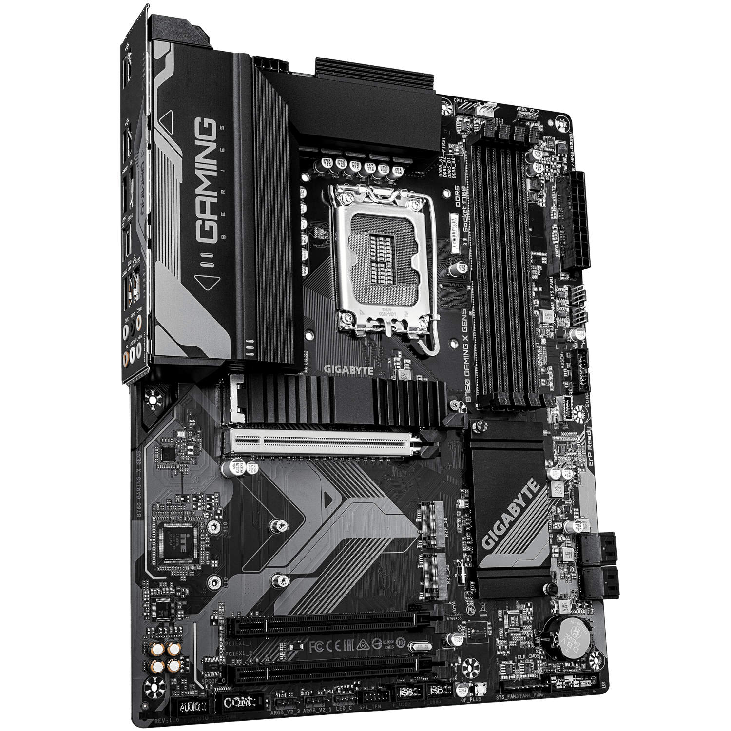 לוח למעבדי אינטל Gigabyte B760 Gaming X Gen5 DDR5 ATX LGA1700