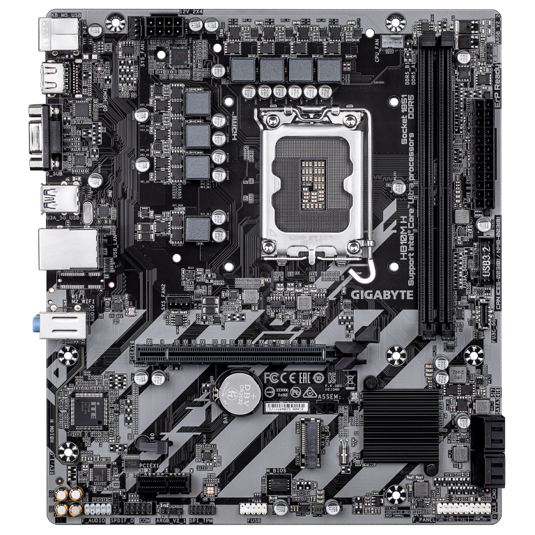 לוח Gigabyte H810M H 1.0 Micro-Atx DDR5 LGA1851 VGA HDMI