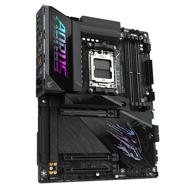 לוח אם Gigabyte X870E AORUS PRO X3D AMD AM5 ATX WIFI7 DDR5