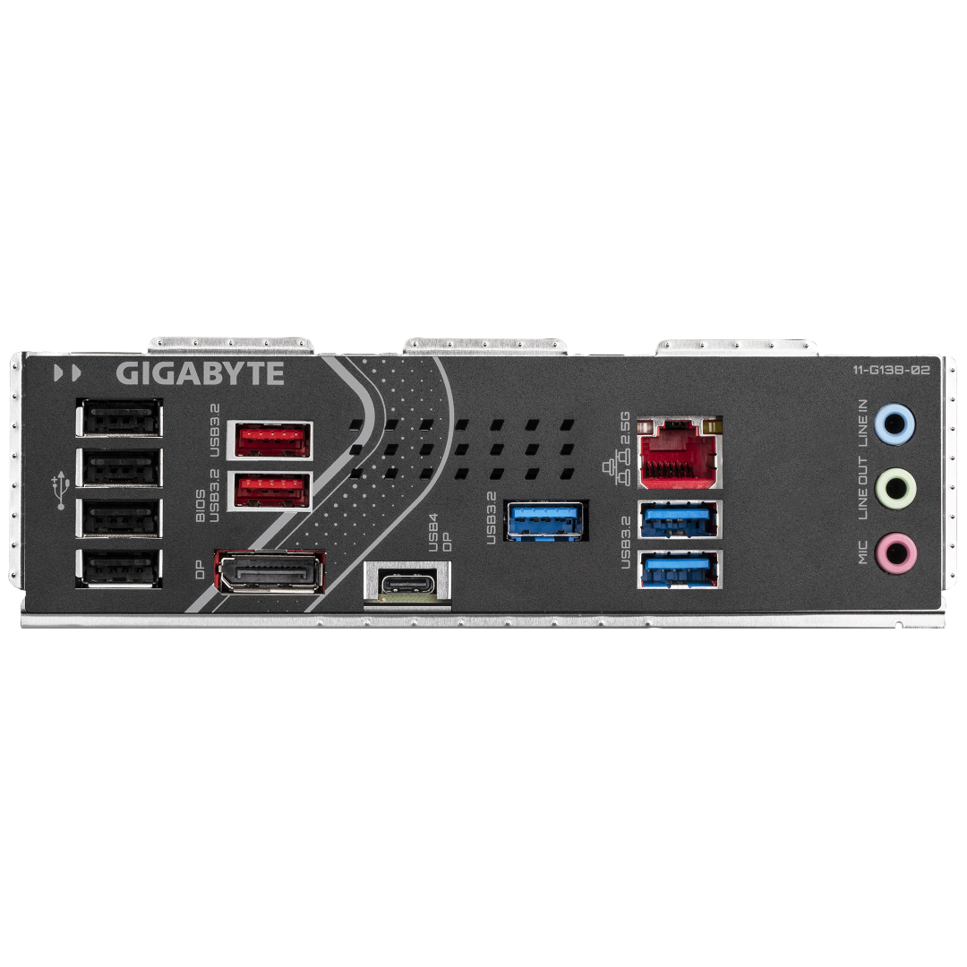 לוח לאינטל דור 15 Gigabyte Z890 EGALE 2.5GbE 4XM.2 Slots ATX LGA1