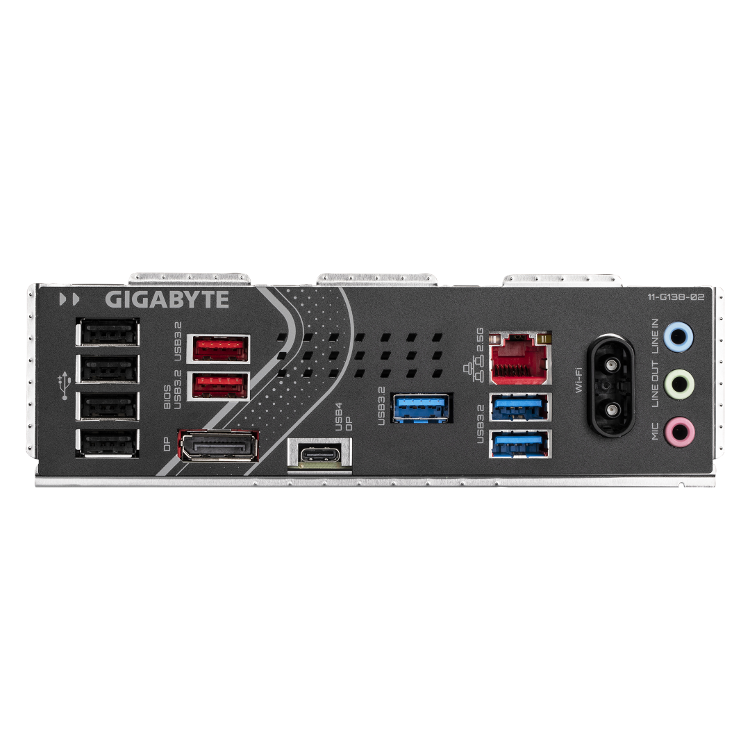 לוח לאינטל דור 15 Gigabyte Z890 EGALE WIFI7 BT 4XM.2 Slots ATX LG