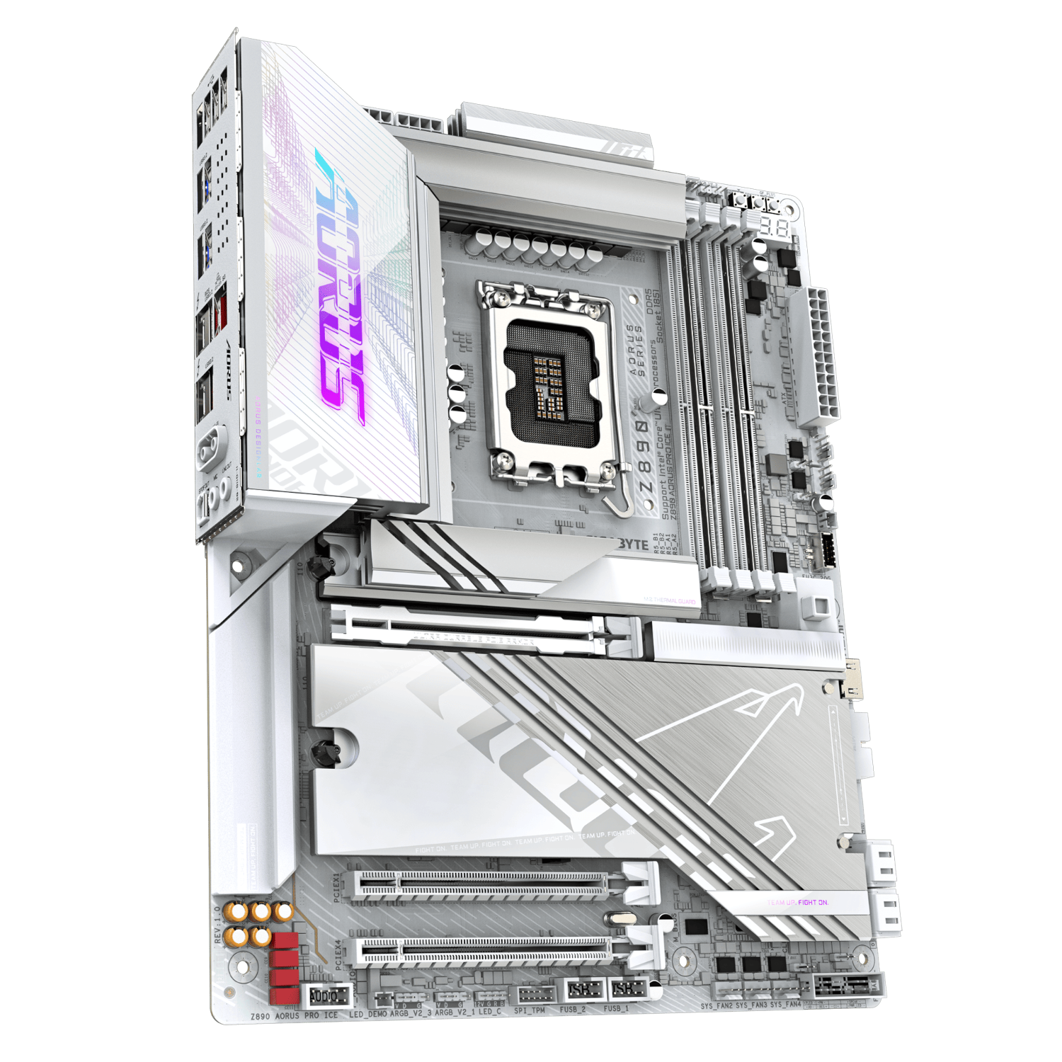 לוח לאינטל דור 15 Gigabyte Z890 AORUS PRO ICE 5GbE ATX LGA1851