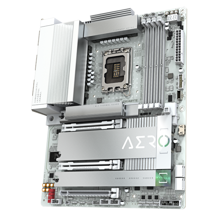 לוח לאינטל דור 15 Gigabyte Z890 AERO G DUAL 2.5 Lan 5Xm.2 TB4
