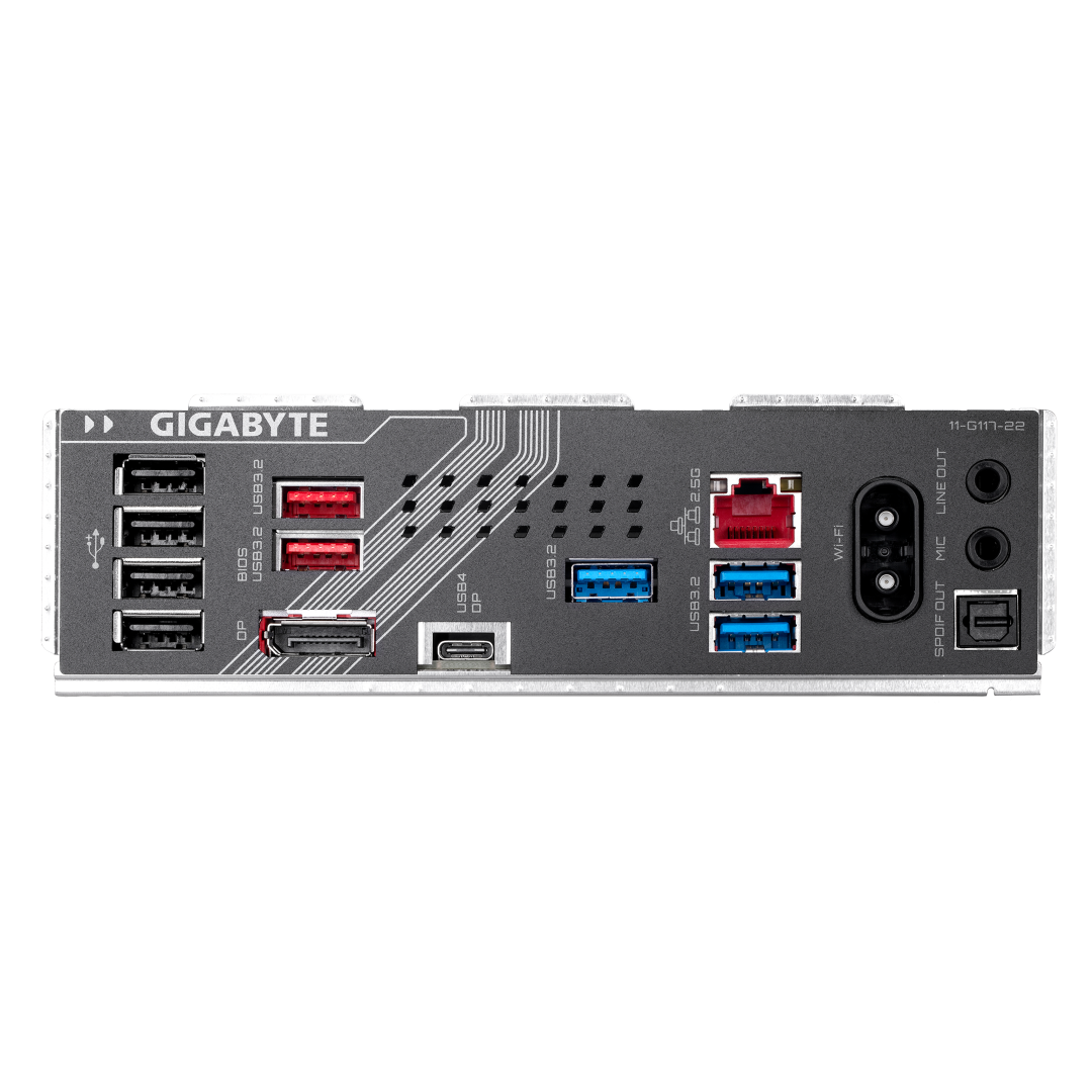 לוח לאינטל דור 15 Gigabyte Z890 GAMING X WIFI7 2.5GbE ATX LGA1851