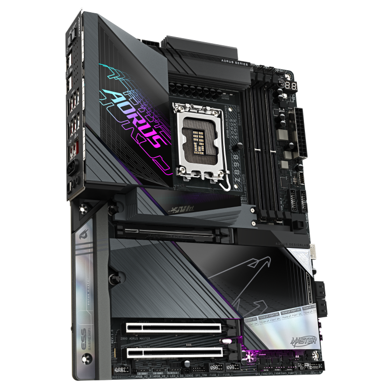 לוח לאינטל דור 15 Gigabyte Z890 AORUS MASTER 10GBE LAN WIFI7 ATX