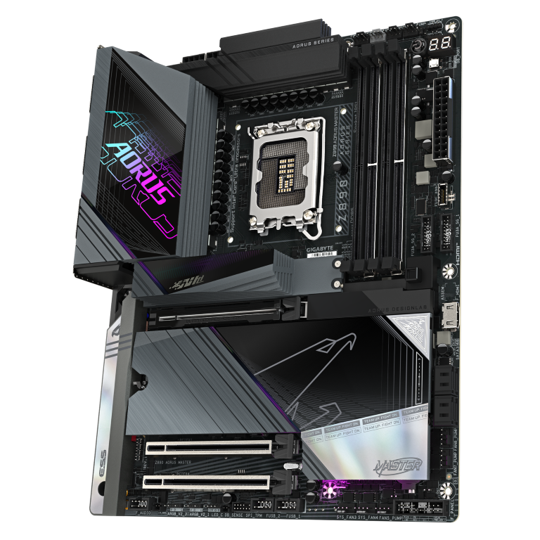 לוח לאינטל דור 15 Gigabyte Z890 AORUS MASTER 10GBE LAN WIFI7 ATX