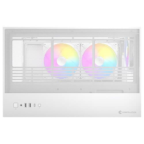 מארז לבן Antec C8 ARGB E-ATX Mid-Tower 3X ARGB FANS Incl White