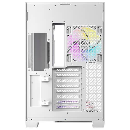 מארז לבן Antec C8 ARGB E-ATX Mid-Tower 3X ARGB FANS Incl White