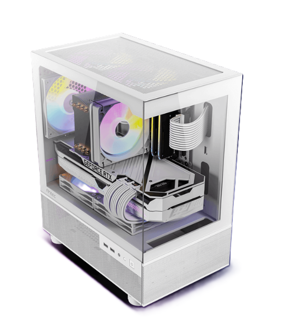 מארז שחור Antec CX200M RGB ELITE M-ATX 5X120mm RGB FANS