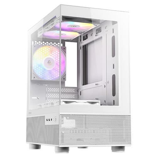 מארז שחור Antec CX200M RGB ELITE M-ATX 5X120mm RGB FANS