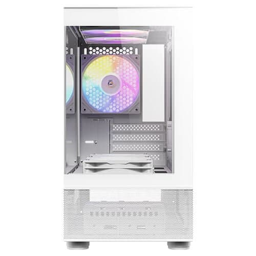 מארז לבן Antec CX200M RGB ELITE M-ATX 5X120mm RGB FANS